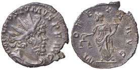 Postumo (260-268) Antoniniano (Treveri) Busto radiato a d. - R/ La Moneta stante a s. - RIC 75 MI (g 2,99)
BB+