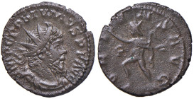 Postumo (260-268) Antoniniano (Treviri) Busto radiato a d. - R/ Il Sole andante a s. - RIC 77 AE (g 3,44)
BB+