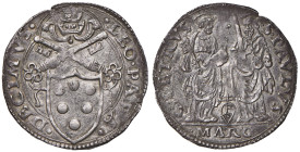 Leone X (1513-1521) Ancona - Giulio - Munt. 69 AG (g 3,73) RR Schiacciatura marginale del tondello ma splendido esemplare con una delicata patina
SPL...