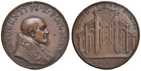 Innocenzo X (1644-1655) Medaglia A. III 1647 - Opus: Morone - AE (g 20,15 - Ø 35 mm) R
BB