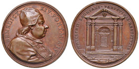 Benedetto XIV (1740-1758) Medaglia A. IV 1744 - Opus: Hamerani - AE (g 18,00 - Ø 36 mm) RR Colpetto al bordo
SPL+
