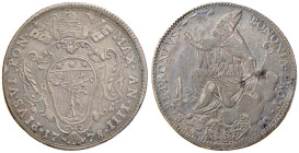Pio VI (1774-1799) Bologna - Mezzo scudo 1778 A. IIII - Munt. 207 var. I AG (g 13,06)
BB