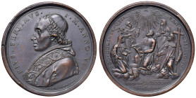 Pio VII (1800-1823) Medaglia 1807 A. VIII - Opus: Mercandetti - AE (g 27,95 - Ø 40 mm) R
qFDC
