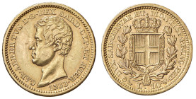 Carlo Alberto (1831-1849) 10 Lire 1833 G - Nomisma 667 AU RR Fondi leggermente lucidati al D/
BB/BB+