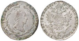 AUSTRIA Franz II (1792-1835) 5 Kreuzer 1815 A - MI (g 2,23)
qFDC