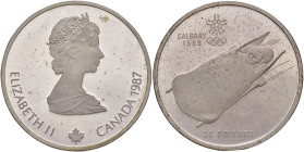 CANADA Elisabetta (1952-) 20 Dollari 1987 - KM 160 AG (g 34,20)
FS