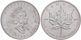 CANADA Elisabetta II (1952-2022) 5 Dollari 1990 - AG In bustina originale di zecca
FDC