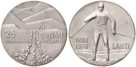 FINLANDIA 25 Markkaa 1978 - KM 56 AG (g 26,38)
FDC