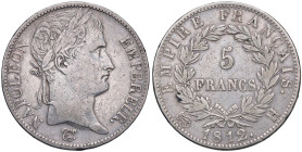 FRANCIA Napoleone (1804-1815) 5 Franchi 1812 H - Gad. 584 AG (g 24,78)
qBB