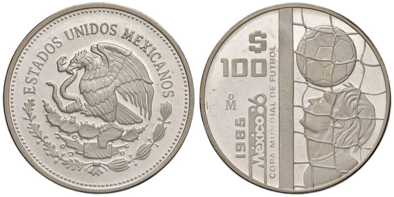 MESSICO 100 Pesos 1985 - KM 505 AG
FS