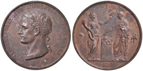 Medaglie napoleoniche Medaglia 1805 - Opus: Manfredini - AE (g 34,01 - Ø 41 mm) Macchie e porosità
BB