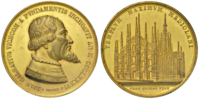 MILANO Medaglia 1886 500° Anniversario della costruzione del Duomo di Milano - O...