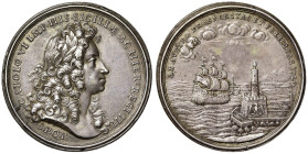 PALERMO Carlo III (1720-1734) Medaglia 1720 Omaggio del Senato di Palermo a Carlo VI nuovo re di Sicilia e Gerusalemme - Opus: Travani - Siciliano 95 ...