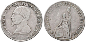 BOLIVIA Medaglia 1861 Medaglia di proclamazione, modulo di 4 soles - AG (g 9,91)
MB