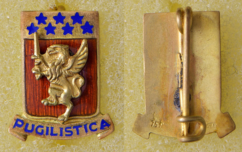 DISTINTIVO Associazione pugilistica - MD (g 2,33 -12 x 14 mm)
FDC