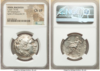 IONIA. Magnesia. Ca. 225-170 BC. AR tetradrachm (30mm, 12h). NGC Choice VF. Posthumous issue in the name and type of Alexander III the Great of Macedo...