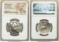 IONIA. Priene. Ca. 210-200 BC. AR tetradrachm (30mm, 12h). NGC VF. Posthumous issue in the name and types of Alexander III the Great of Macedon. Head ...