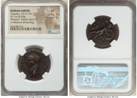 Claudius I (AD 41-54). AE as (25mm, 8.20 gm, 8h). NGC VF 5/5 - 3/5. Western branch mint, ca. AD 41-42. TI CLAVDIVS CAESAR AVG P M TR P IMP, bare head ...