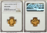 Franz Joseph I gold Ducat 1864-A MS64 Deep Prooflike NGC, Vienna mint, KM2264. 

HID09801242017

© 2022 Heritage Auctions | All Rights Reserved