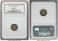 Victoria 5 Cents 1901 MS61 NGC, London mint, KM2. 

HID09801242017

© 2022 Heritage Auctions | All Rights Reserved