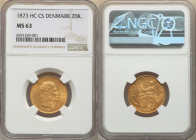 Christian IX gold 20 Kroner 1873 (h)-CS MS63 NGC, Copenhagen mint, KM791.1, Fr-295. First year of type. 

HID09801242017

© 2022 Heritage Auctions | A...