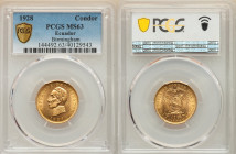 Republic gold Condor 1928 MS63 PCGS, Birmingham mint, KM74, Fr-11. 

HID09801242017

© 2022 Heritage Auctions | All Rights Reserved
