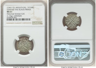 Aquitaine. Edward the Black Prince (1362-1372) Hardi d'Argent ND MS61 NGC, Limoges mint, Elias-204. 1.15gm. Sold with collector and dealer tags. 

HID...