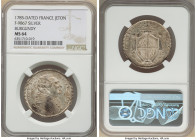 Louis XVI silver "Comitia Burgundiae" Jeton 1785-Dated MS64 NGC, Feuardent-9867. 30mm. 

HID09801242017

© 2022 Heritage Auctions | All Rights Reserve...