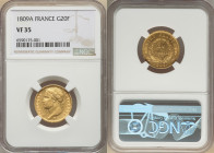 Napoleon gold 20 Francs 1809-A VF35 NGC, Paris mint, KM695.1, Fr-505. 

HID09801242017

© 2022 Heritage Auctions | All Rights Reserved