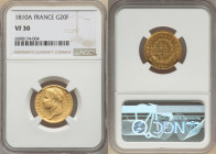 Napoleon gold 20 Francs 1810-A VF30 NGC, Paris mint, KM695.1, Fr-511. 

HID09801242017

© 2022 Heritage Auctions | All Rights Reserved