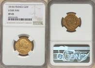 Louis XVIII gold 20 Francs 1814-A XF45 NGC, Paris mint, KM706.1, Fr-525. 

HID09801242017

© 2022 Heritage Auctions | All Rights Reserved