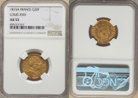 Louis XVIII gold 20 Francs 1815-A AU53 NGC, Paris mint, KM706.1, Fr-525. 

HID09801242017

© 2022 Heritage Auctions | All Rights Reserved
