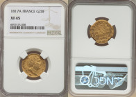 Louis XVIII gold 20 Francs 1817-A XF45 NGC, Paris mint, KM712.1, Fr-538. 

HID09801242017

© 2022 Heritage Auctions | All Rights Reserved