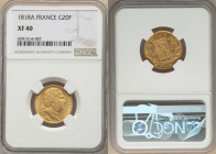 Louis XVIII gold 20 Francs 1818-A XF40 NGC, Paris mint, KM712.1, Fr-538. 

HID09801242017

© 2022 Heritage Auctions | All Rights Reserved