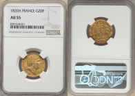 Louis XVIII gold 20 Francs 1820-A AU55 NGC, Paris mint, KM712.1, Fr-538. 

HID09801242017

© 2022 Heritage Auctions | All Rights Reserved