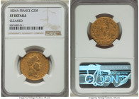 Charles X gold 20 Francs 1824-A XF Details (Cleaned) NGC, Paris mint, KM726.1, Fr-547. 

HID09801242017

© 2022 Heritage Auctions | All Rights Reserve...