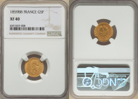 Napoleon III gold 5 Francs 1859-BB XF40 NGC, Strasbourg mint, KM787.2, Fr-579. 

HID09801242017

© 2022 Heritage Auctions | All Rights Reserved