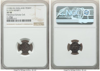 Henry I (1100-1135) Penny ND (c. 1119) XF40 NGC, Southwark? mint, Smaller Profile / Cross and Annulets type, S-1273, N-868. 1.30gm. Comes with Jean El...