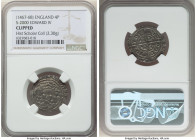 Edward IV (1st Reign, 1461-1470) Groat (4 Pence) ND (1467-1468) Clipped NGC, London mint. Sun mm, Quatrefoils at neck, S-2000. 2.30gm. Sold with colle...