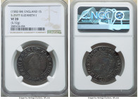 Elizabeth I (1558-1603) Shilling ND (1582-1584) VF20 NGC, Tower mint, A mintmark, S-2577. 5.72gm. 

HID09801242017

© 2022 Heritage Auctions | All Rig...