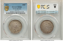 George III Bank Token of 18 Pence (1 Shilling 6 Pence) 1811 MS66 PCGS, KM-Tn2, S-3771. 

HID09801242017

© 2022 Heritage Auctions | All Rights Reserve...