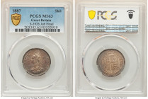Victoria Shilling 1887 MS63 PCGS, KM761, S-3926. Jubilee head. 

HID09801242017

© 2022 Heritage Auctions | All Rights Reserved