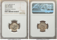 George V 6 Pence 1913 UNC Details (Obverse Cleaned) NGC, KM815, S-4014. Ex. Mildenhall Collection 

HID09801242017

© 2022 Heritage Auctions | All Rig...