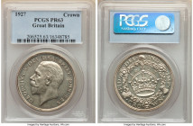 George V Proof Crown 1927 PR63 PCGS, KM836, S-4036. First year of type. 

HID09801242017

© 2022 Heritage Auctions | All Rights Reserved