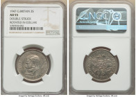 George VI Mint Error - Double Struck Rotated in Collar Florin 1947 AU55 NGC, KM865. 

HID09801242017

© 2022 Heritage Auctions | All Rights Reserved