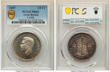 George VI Proof 1/2 Crown 1937 PR65 PCGS, KM856, S-4080. 

HID09801242017

© 2022 Heritage Auctions | All Rights Reserved