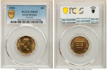 Elizabeth II nickel-brass Proof 3 Pence 1953 PR65 PCGS, KM886, S-4152. 

HID09801242017

© 2022 Heritage Auctions | All Rights Reserved