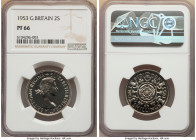 Elizabeth II Proof Florin 1953 PR66 NGC, KM892, S-4138. 

HID09801242017

© 2022 Heritage Auctions | All Rights Reserved