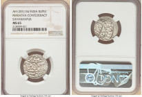 Maratha Confederacy. Anonymous Rupee AH 1207 Year 34 (1792/1793) MS65 NGC, Saharanpur mint, KM308. 

HID09801242017

© 2022 Heritage Auctions | All Ri...