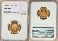 Umberto I gold 20 Lire 1882-R MS62 Prooflike NGC, Rome mint, KM21, Fr-21. 

HID09801242017

© 2022 Heritage Auctions | All Rights Reserved